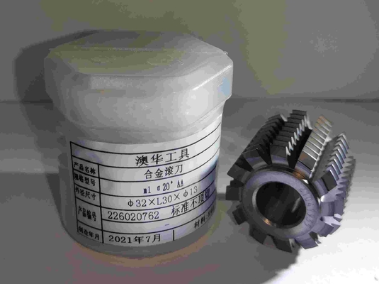 Rivestimento a più strati dell'alto strato monomolecolare di durezza di Grey Gear Carbide Hobing Cutter