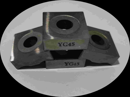 Il tornio del carburo cementato del WC Co di CNC foggia YC45 per fresatura di fronte