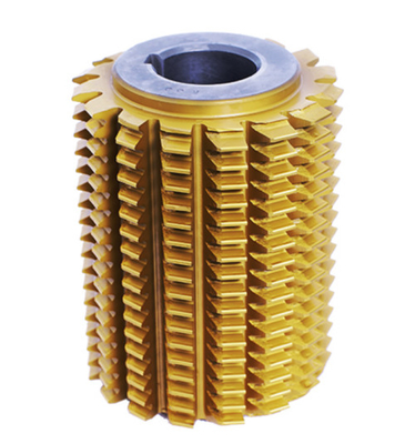 Tagliatrice di finitura dell'ingranaggio di TiN Coating Carbide Hob For